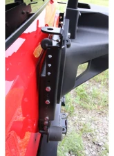 Rock Hard 4x4 Adjustable Spare Tire Carrier with CB Antenna Mount for Jeep Wrangler JL 2018+                                     - RH-90347 - Image 7